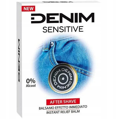 Denim Sensitive balzám po holení 100 ml