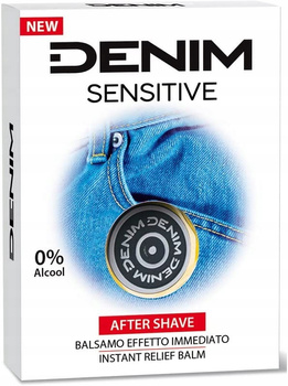 Denim Sensitive balzám po holení 100 ml